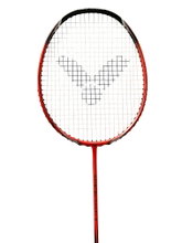 Victor Badmintonschläger Wavetec Magan 9 (ausgewogen, flexibel) orange - besaitet -
